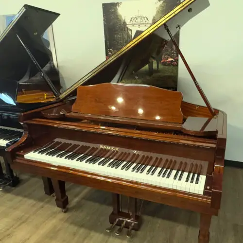 Samick baby grand piano
