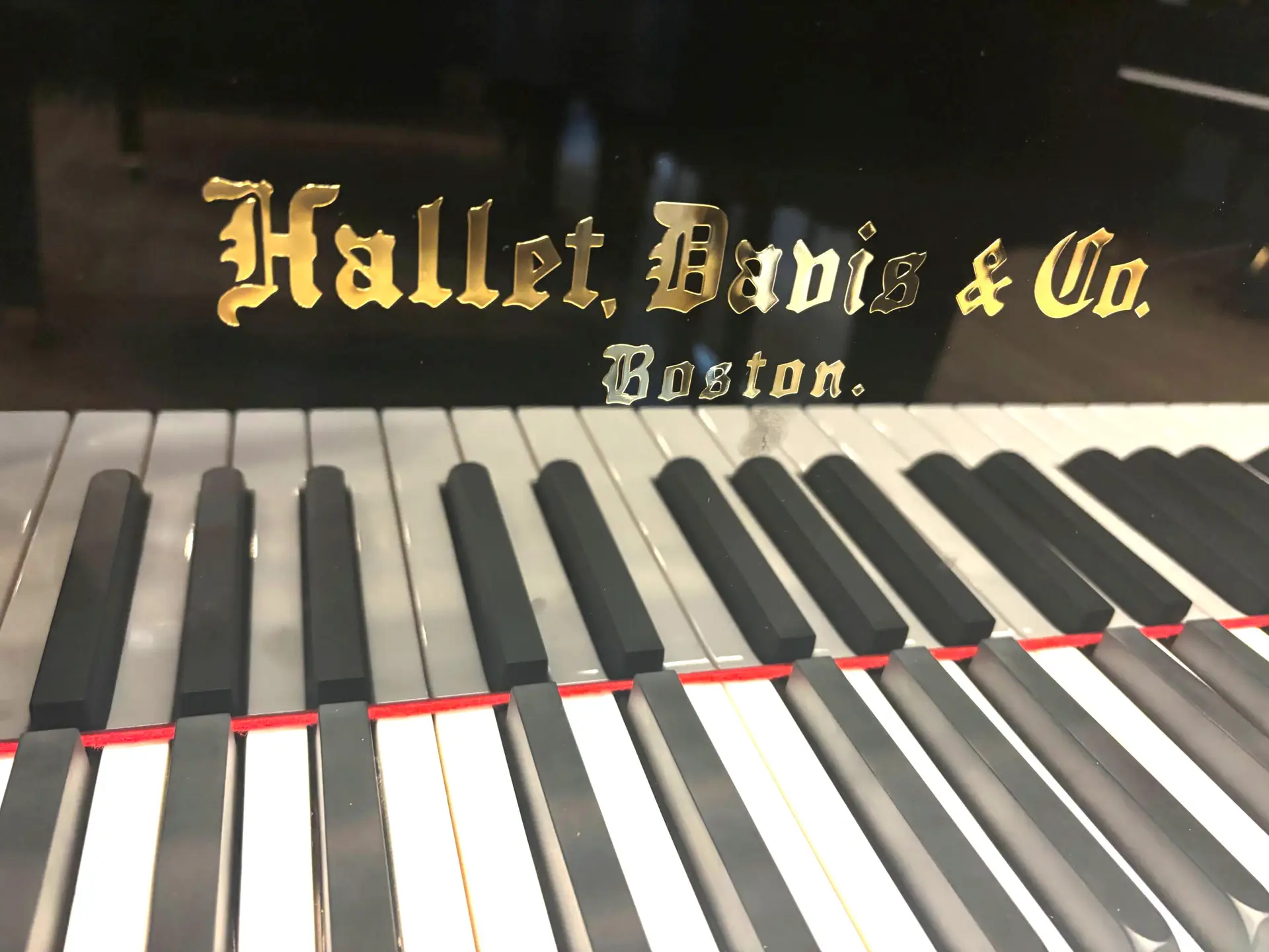 Hallet Davis piano logo