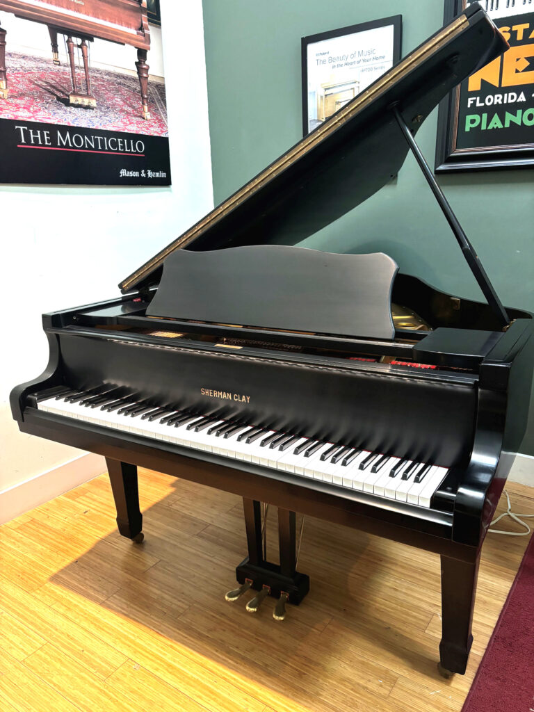 sherman clay baby grand piano