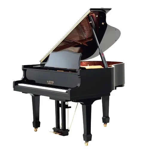 A Geyer 160 grand piano