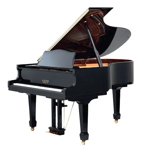 A Geyer 185 grand piano